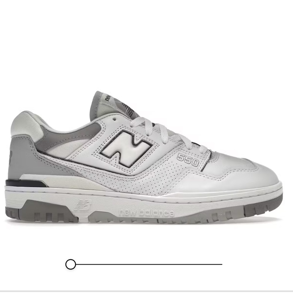 New Balance 550 Salt and Pepper (US Men Size 5)